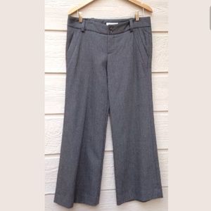 Chloe Women's Gray Wide Leg Storm Pants Sz 42